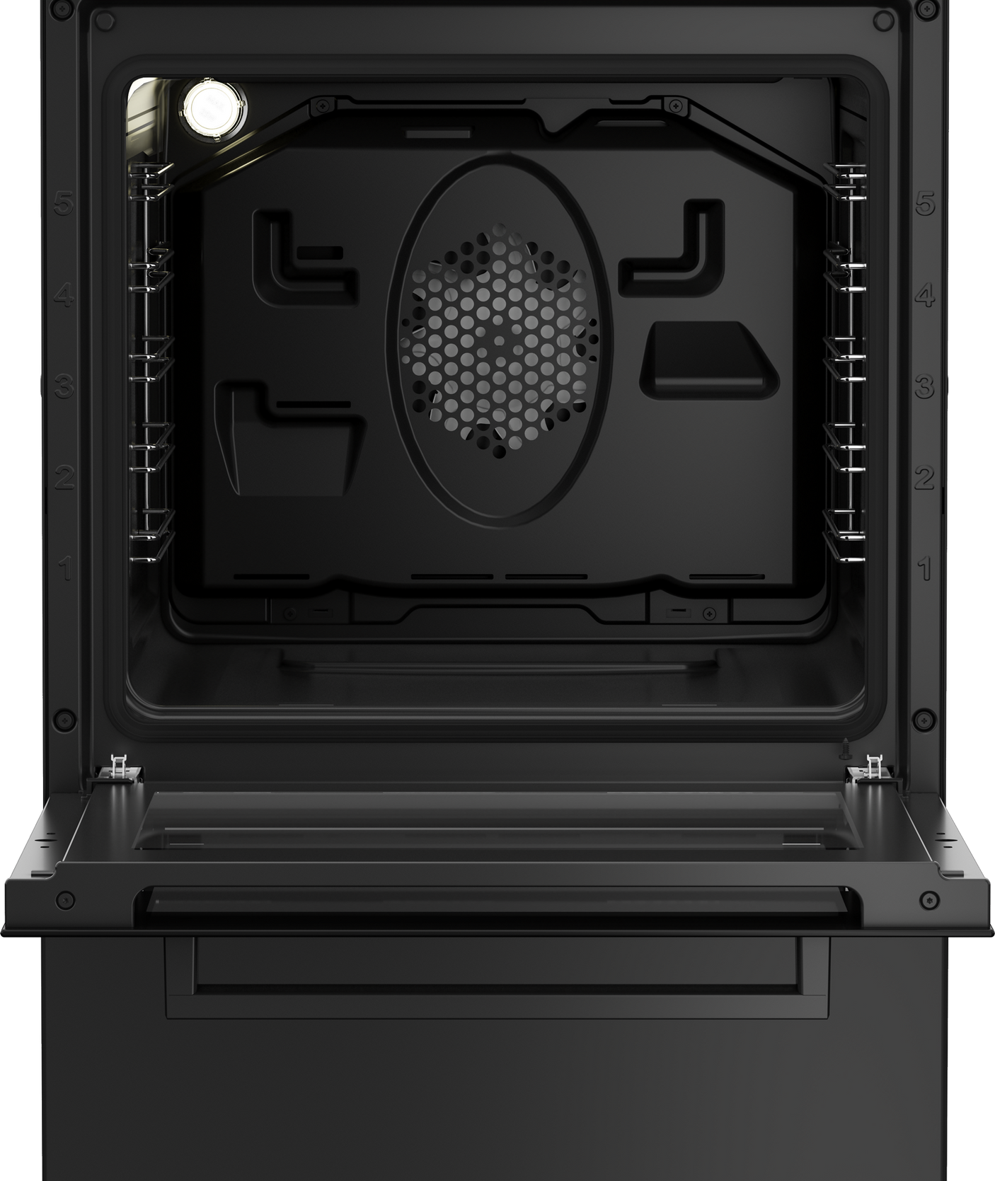 Aragaz Beko FSM52330DAON, 4 arzatoare, aprindere electrica, cuptor electric multifunctional, 8 functii de gatire, grill 