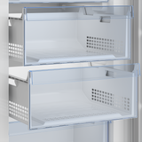 Congelator vertical Beko RFNE448E41XB,  NoFrost, Electronic Display, 448 L, clasa energetica E, congelare rapida, 8 comp