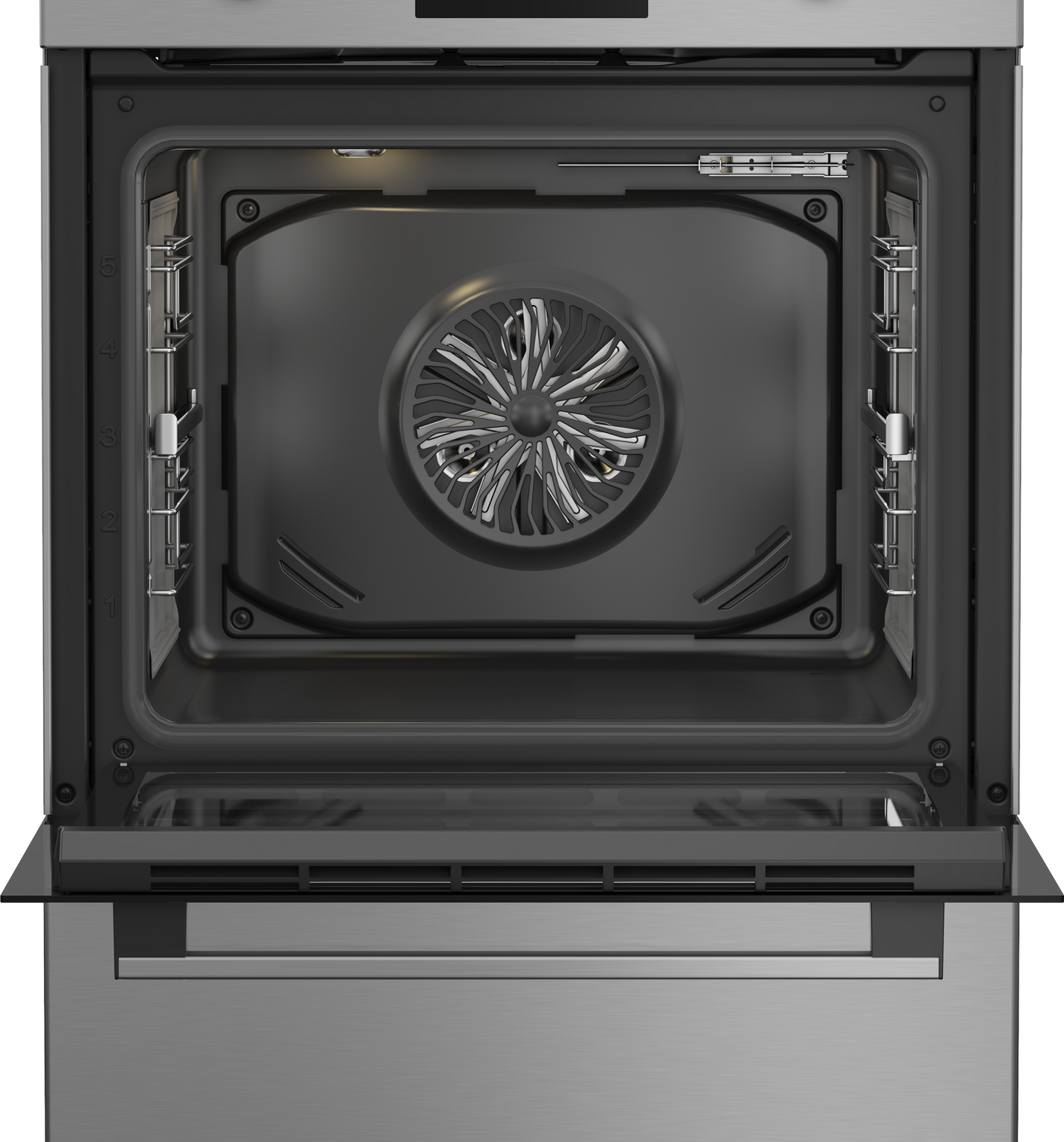 Aragaz electric Beko, Cuptor incorporabil multifunctional, 11 functii de gatire, 3D Cooking, Easy grill, LED display cu 
