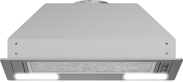 Hota complet incorporabila Beko HNU51310SE, 50 cm, 3 trepte de putere,iluminare LED 2x4W, 370 mc/h, clasa energetica D, 
