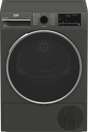 Uscator de rufe Beko B3T68239MG, 8 kg, 16 programe, Clasa E, Pompa de caldura EcoGentle™, Steamcure, RecycledDry, Outdoo