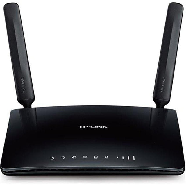 TP-Link Router Wireless TP-Link ARCHER MR200, 1xLAN/WAN 10/100, 3xLAN10/100 ,3antene WiFi interne, 2 antene 4G LTE externe, 1 SIM card slot,dual-bandAC750 (300/433Mbps), 3G/4G, Buton Wireless/Power/LedON/OFF