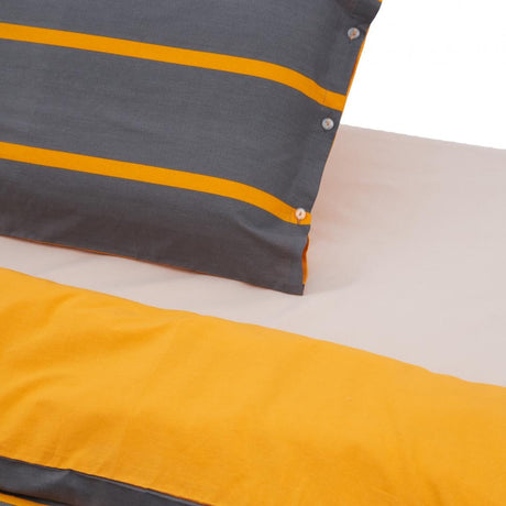 Heinner Set de pat Set De Pat Single Heinner HR-2SBED-ORG | Bumbac, Grey/Orange