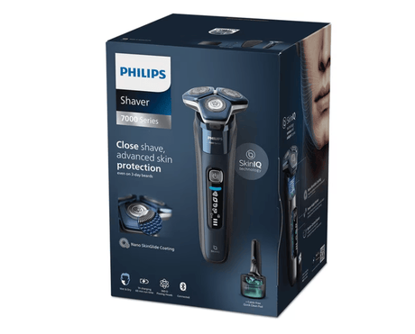 Philips Aparat de ras Aparat de Ras Philips S7886/55 | SkinIQ, Autonomie 60 min, Negru