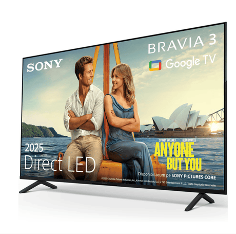 Sony Televizor Televizor Sony BRAVIA 3 K75S39B.CEI | 189 cm, LED, 4K, Smart Google TV