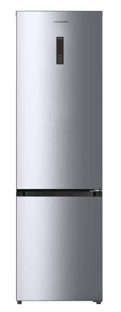 Heinner Combina frigorifica Combina Frigorifica Heinner HCNF-HM377INVXC | 377L, No Frost, Clasa E, Inox, 60x67.5x200.5cm