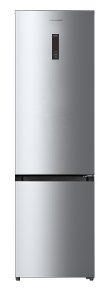 Heinner Combina frigorifica Combina Frigorifica Heinner HCNF-HM377INVXC | 377L, No Frost, Clasa E, Inox, 60x67.5x200.5cm