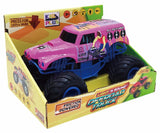 Masinuta cu Lumini, Sunete și Frictiune, Scara 1/24, 19CM, Roz — Cevodle
