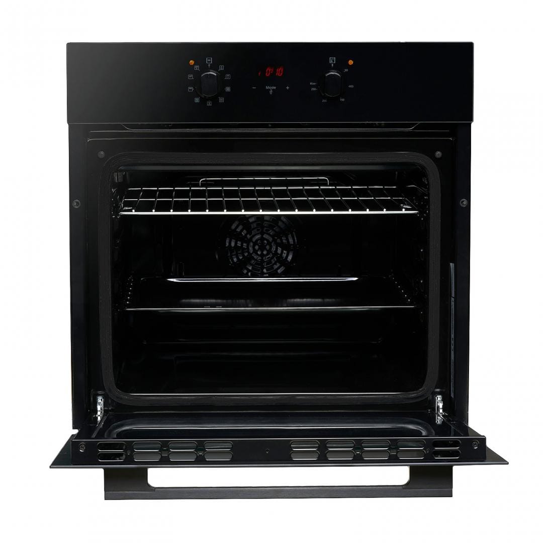 Heinner Cuptor incorporabil Cuptor Incorporabil Heinner HBO-V659GCD-GBK | 65L, Gaz, Grill Electric, Negru, 59.5x55x59.5cm