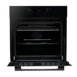 Heinner Cuptor incorporabil Cuptor Incorporabil Heinner HBO-V659GCD-GBK | 65L, Gaz, Grill Electric, Negru, 59.5x55x59.5cm