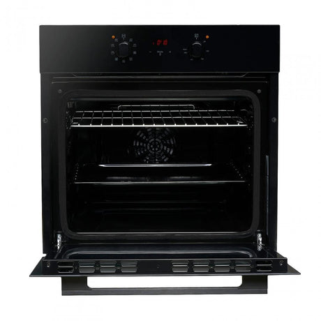 Heinner Cuptor incorporabil Cuptor Incorporabil Heinner HBO-V659GCD-GBK | 65L, Gaz, Grill Electric, Negru, 59.5x55x59.5cm