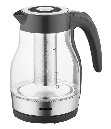 Heinner Fierbator Fierbator Electric Heinner HEK-TF2200GBK | 2200W, 1.7L, Filtru Ceai, Negru