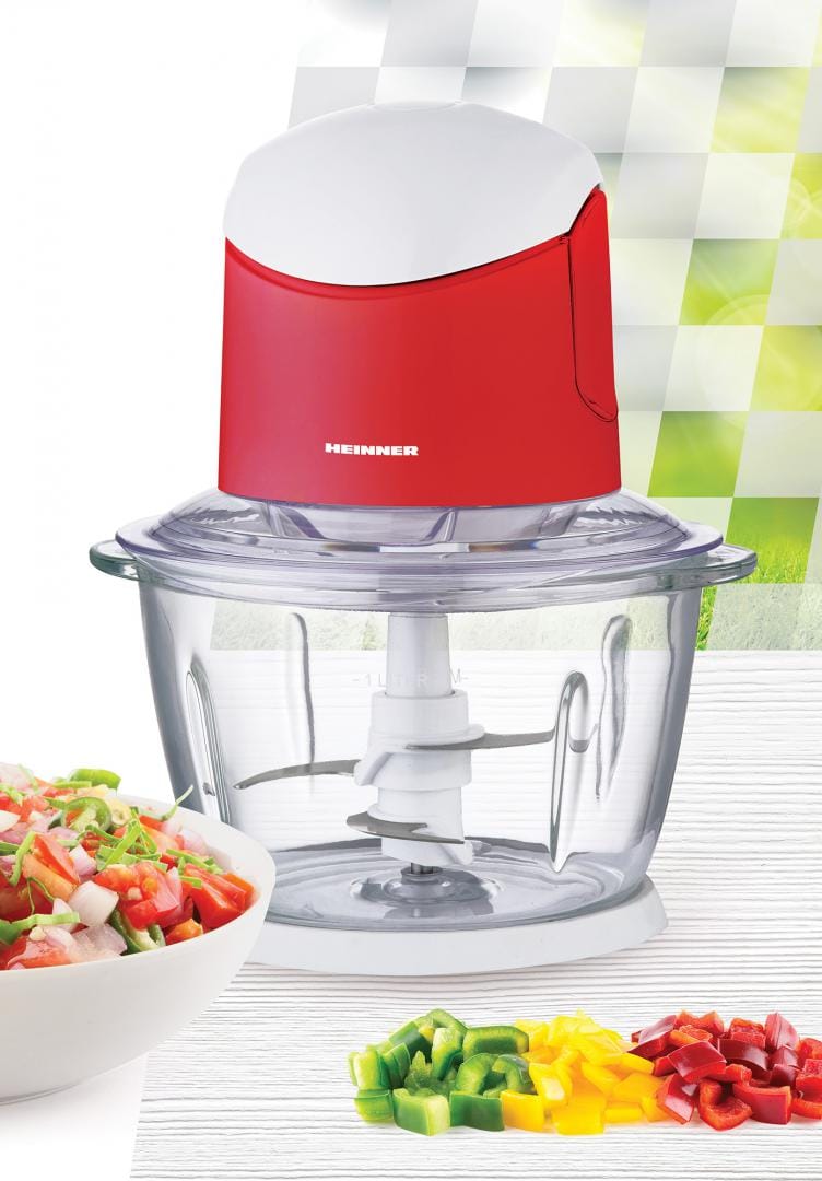 Heinner Tocator Tocator De Legume Heinner HMC-K500WHR | Manual, Multifunctional, Alb-Rosu