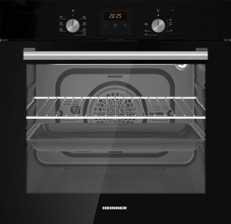 Heinner Cuptor incorporabil Cuptor Incorporabil Heinner HBO-S568LDTGC-BK | 56L, Touch Control, Grill, Negru, 59.6x57x59.5cm