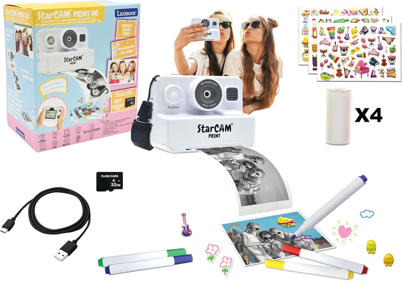 Aparat Foto Instant, Starcam Classic — Lexibook
