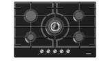 Heinner Plita incorporabila Plita Incorporabila Heinner HBH-M705IWFGBK | 5 Arzatoare, Gaz, 70cm, Negru, 75x51cm