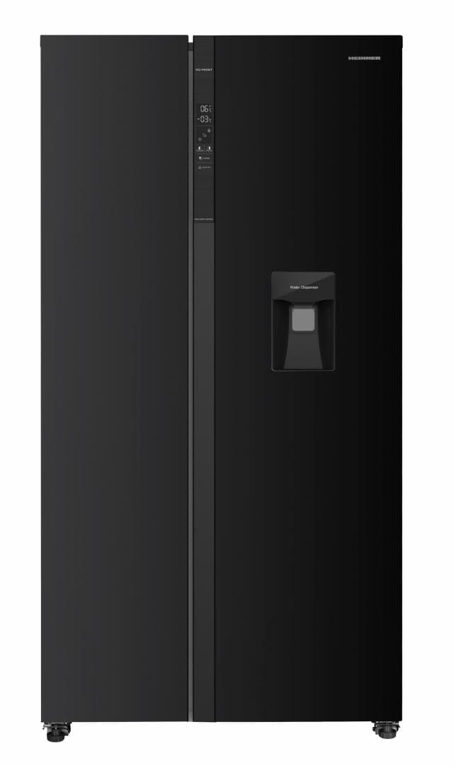 Heinner Side by side Side by Side Heinner HSBS-HM529NFBKWDE++ | 529L, No Frost, A++, Negru, 90x66x177cm