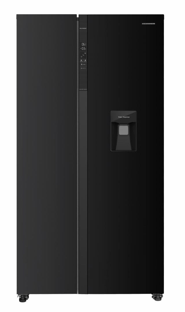 Heinner Side by side Side by Side Heinner HSBS-HM529NFBKWDE++ | 529L, No Frost, A++, Negru, 90x66x177cm