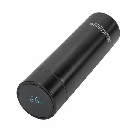 Heinner Articole bucatarie Termos Heinner HR-AER-TM45N | 450ml, Inox, Indicator LED Temperatura, Negru