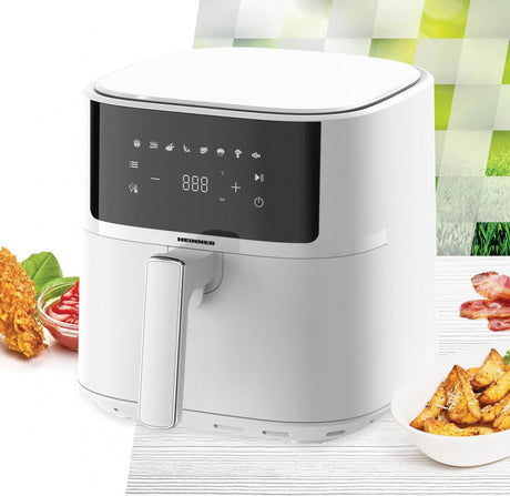 Heinner Air Fryer Friteuza cu Aer Cald Heinner HAF-B6WH17SQ | 6L, 1700W, Alb