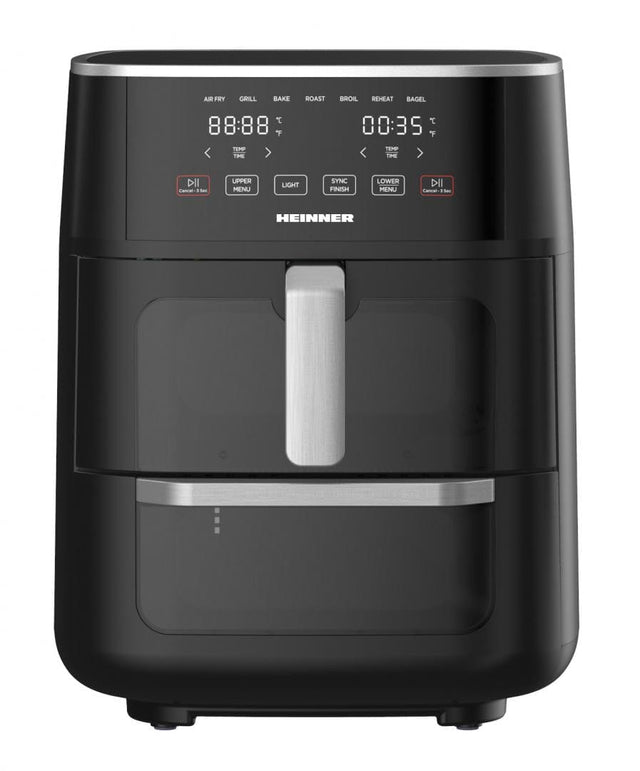 Heinner Air Fryer Air Fryer Heinner HAFO-M11BK1700 | 11L, 1700W, Dubla, Negru