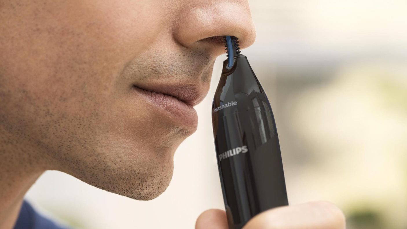 Philips Aparat de tuns Aparat de tuns Philips NT1650/16 | Nas si urechi, Waterproof, Protectie dual, Baterie AA