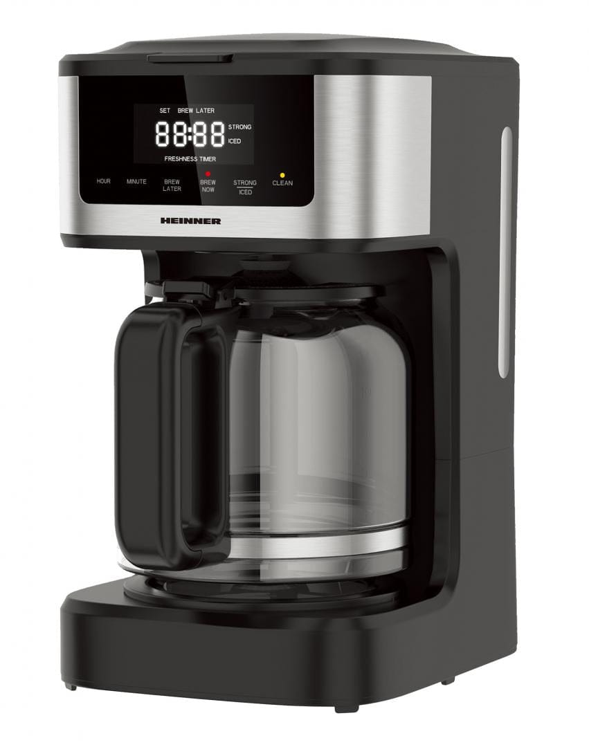 Heinner Cafetiera Cafetiera Digitala Heinner HCM-DD900BKSS | 900W, Display Digital, 1.5L, Negru