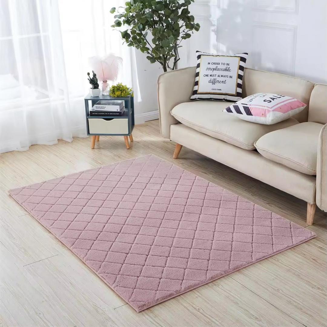 Heinner Covor Covor Heinner HR-LAVIRUG160-RSE | 160x230 cm, Blanita, Rose