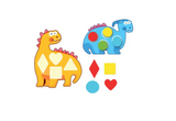 Joc de Potrivire din Spuma EVA, Dinozauri, Puedo — Puedo Toys
