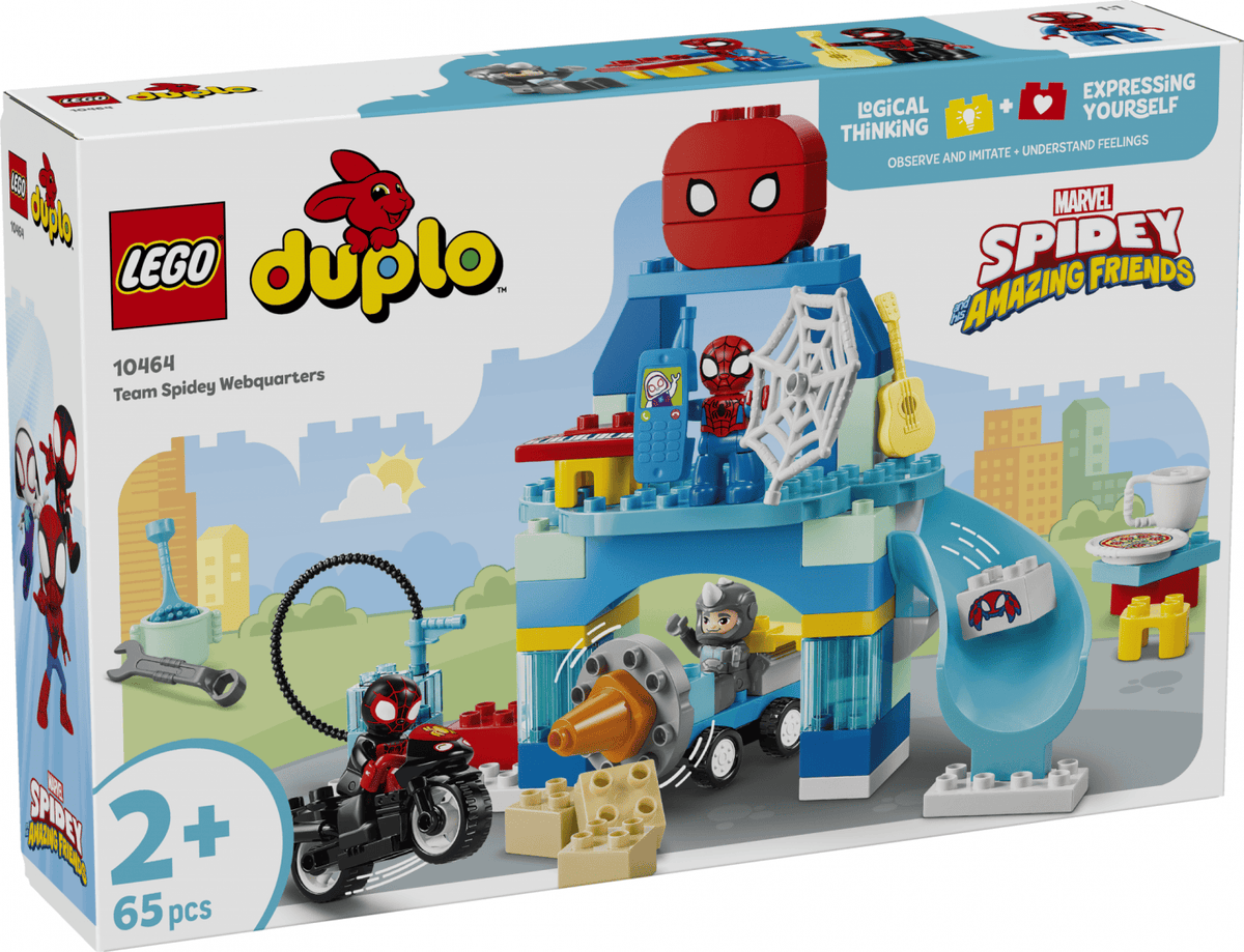 Lego Jucării Set Constructie LEGO Marvel 10464 | Sediul Echipei lui Paienjenel