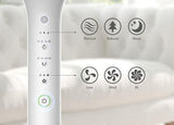 [RESIGILAT] Ventilator Heinner HSF-L360WH | 2 in 1, Oscilare 360°, Timer 8h, Control Digital, Telecomanda
