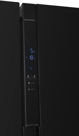 Heinner Side by side Side by Side Heinner HSBS-H439NFBKWDE++ | 439L, No Frost, A++, Negru, 90x59.5x177cm