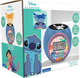 Ceas Desteptator cu Proiector, Stitch — Lexibook