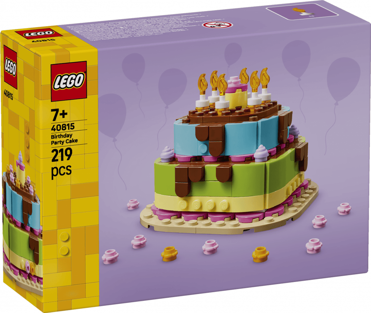 Lego Jucării Set Constructie LEGO 40815 | Tort pentru Petrecerea de Zi de Nastere