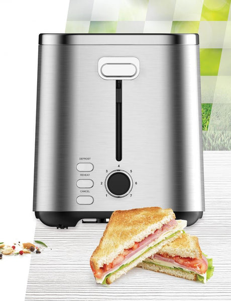 Heinner Prajitor de paine Prajitor de Paine Heinner HTP-800SS | 800W, 2 Felii, Inox