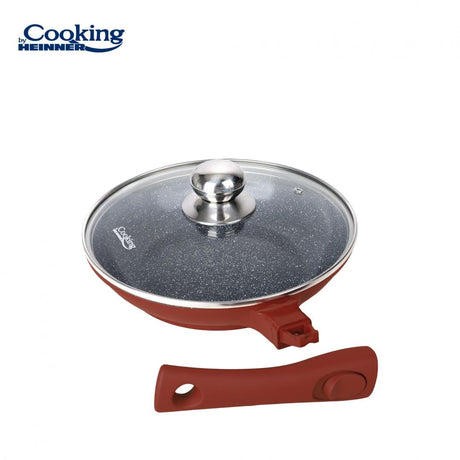 Heinner Tigaie Tigaie Heinner HR-JLG-24T | Aluminiu Turnat, 24cm, Capac Inclus, Calabria