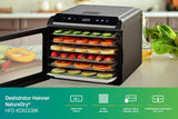 Heinner Deshidrator Deshidrator Heinner NatureDry HFD-KD600BK | 600W, 6 Tavi, Timer, Negru