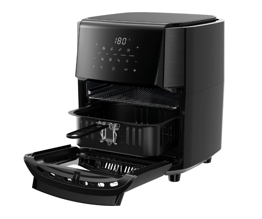 Electrolux Air Fryer Friteuza Electrolux EAF12B | 1200W, 2L, Termostat Reglabil, Negru
