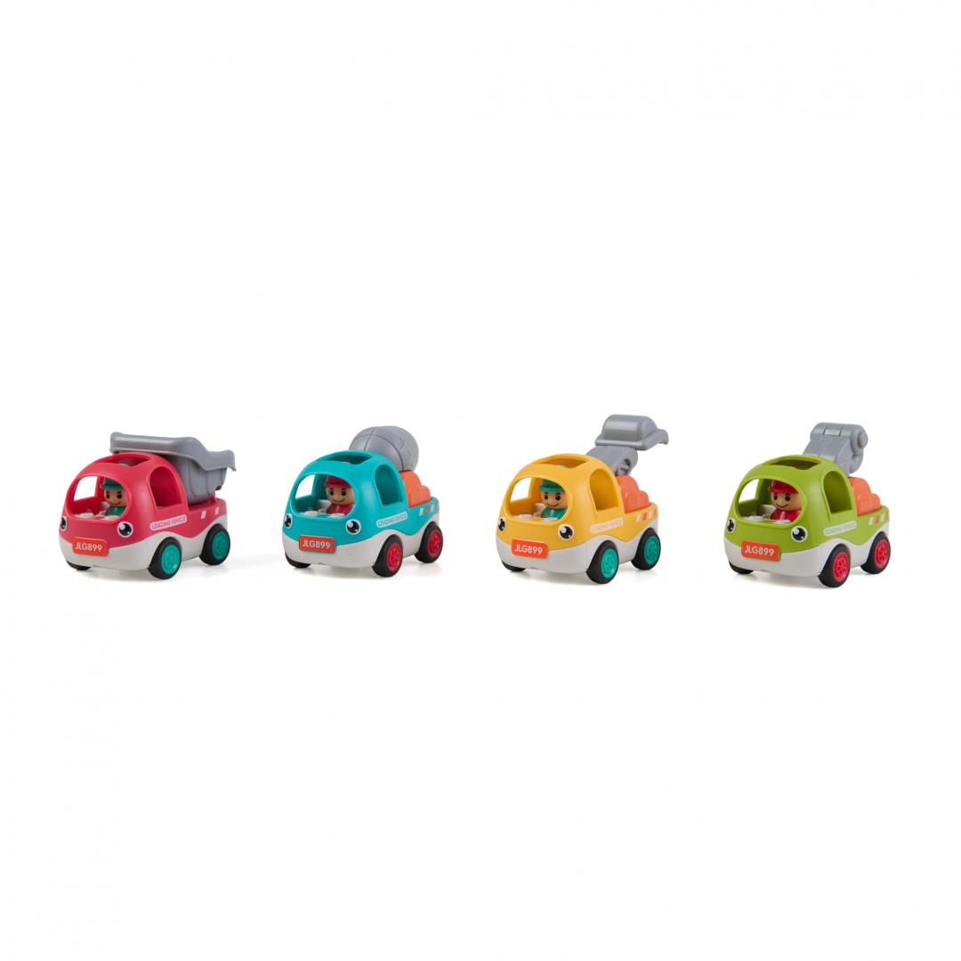 Masinuta Mini, Pull Back, Diverse Modele și Culori — MomKi