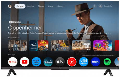 TCL Televizoare Televizor TCL QLED 43T69C | 108 cm, Smart Google TV, 4K Ultra HD, (Model 2025)