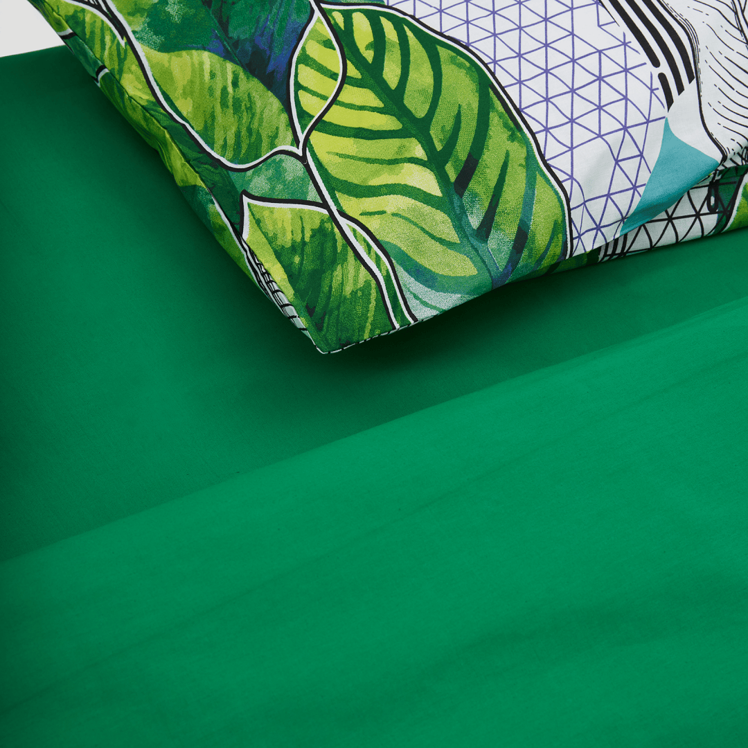 Heinner Lenjerie de pat Lenjerie Pat Heinner HR-KGBED132-ZAN | King Size, 100% Bumbac, 132 TC