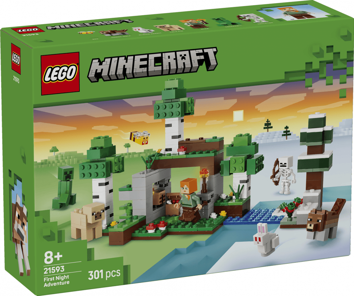 Lego Jucării Set Constructie LEGO 21593 | Prima Aventura pe Timp de Noapte