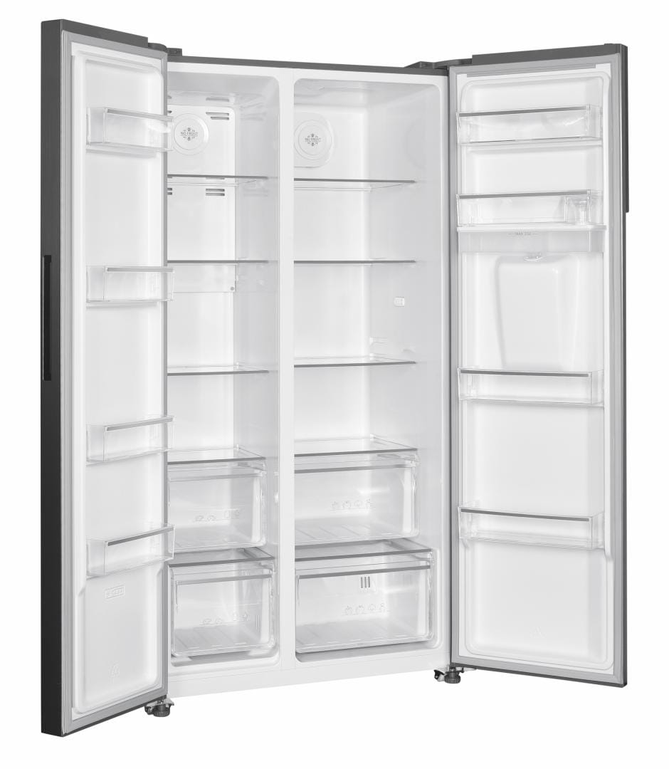 Heinner Side by side Side by Side Heinner HSBS-HM529NFXWDE++ | 529L, No Frost, A++, Inox, 90x66x177cm