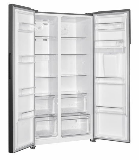 Heinner Side by side Side by Side Heinner HSBS-HM529NFXWDE++ | 529L, No Frost, A++, Inox, 90x66x177cm