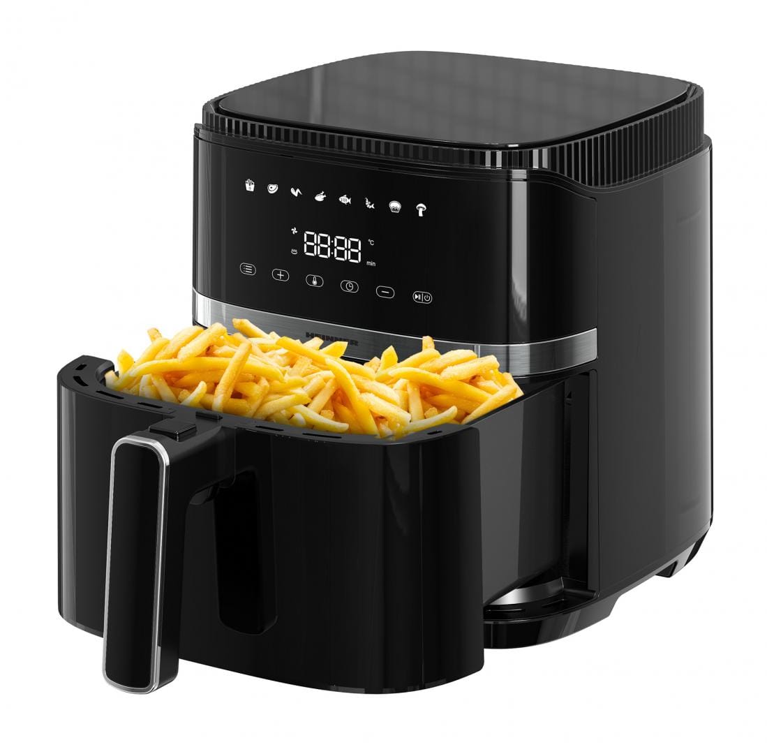 Heinner Air Fryer Air Fryer Heinner HAF-B5BK1500 | 1500W, 5L, 8 Programe, Negru