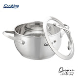 Heinner Cratita Cratita Heinner HR-RW-T018C | 16cm, 1.8L, Inox, Capac inclus