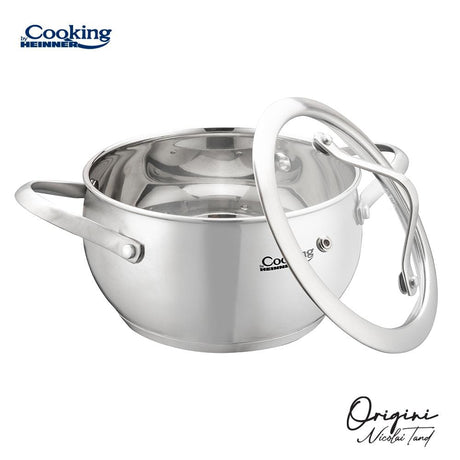 Heinner Cratita Cratita Heinner HR-RW-T018C | 16cm, 1.8L, Inox, Capac inclus