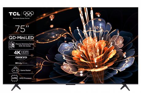 TCL Televizoare Televizor TCL 75C61KS | 189cm (75"), 4K Ultra HD, Mini LED, Smart TV