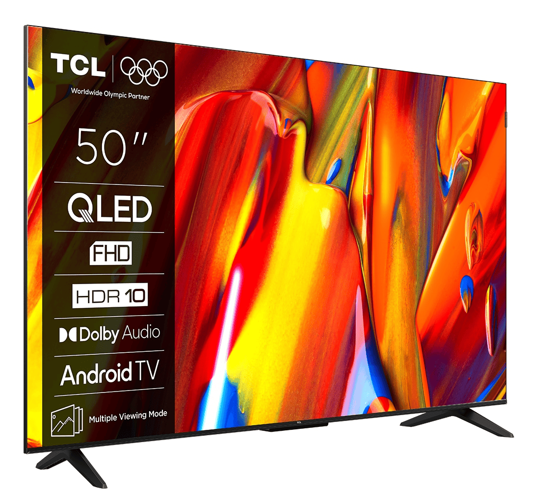TCL Televizor TCL QLED 50S59K, 126 cm, Smart Android TV, 60 Hz, Clasa E