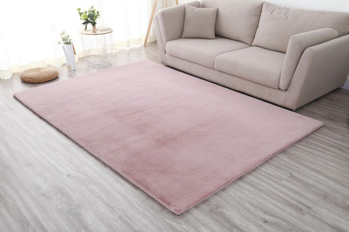 Heinner Covor Covor Heinner HR-FRUG200-PK | Shaggy Soft, 200x300 cm, Roz Pudra